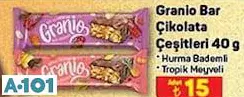 GRANİO BAR ÇİKOLATA ÇEŞİTLERİ 40 GR